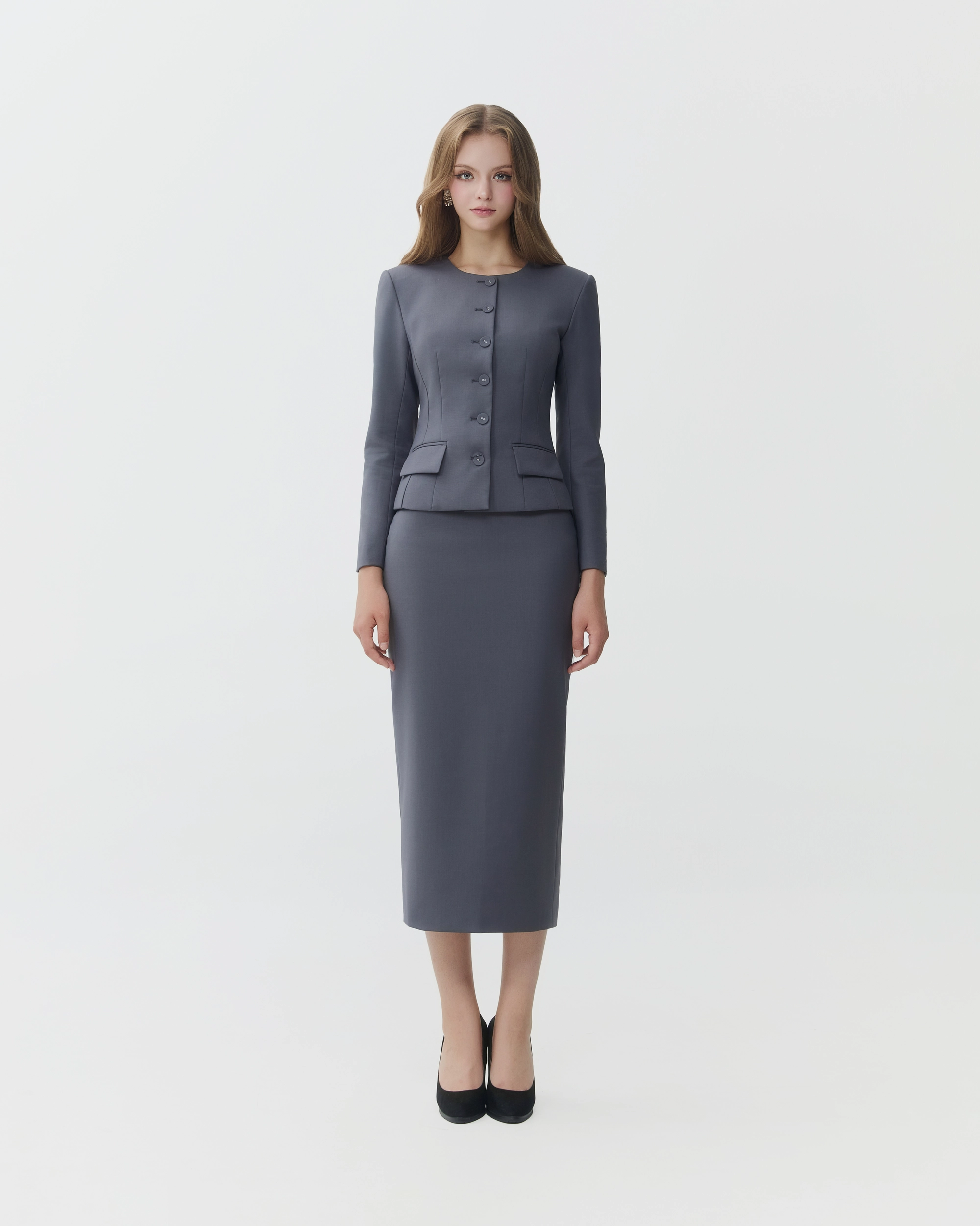 Tailored Women Business Skirt Tailored Women Business Skirt
