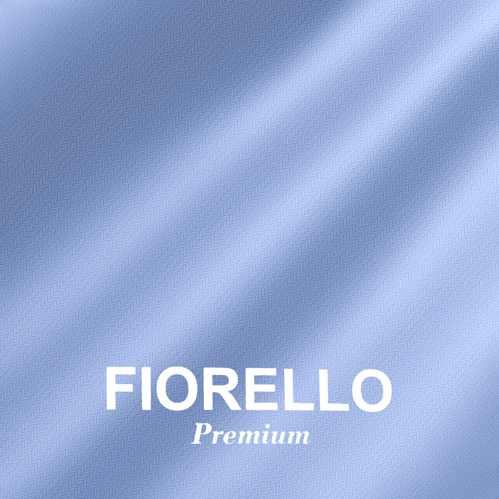 High-quality blue textured surface with Fiorello Premium text overlay, conveying luxury and elegance.