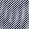 Close-up of a textured blue and white mesh fabric, showcasing a detailed woven pattern.