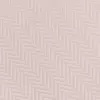 Close-up of a pink herringbone fabric pattern, showcasing detailed woven texture and diagonal lines.