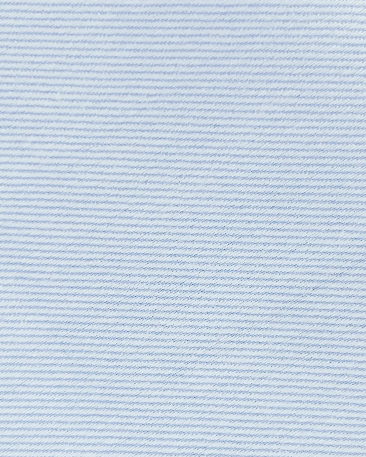 Close-up of light blue fabric texture with subtle diagonal lines, ideal for backgrounds or textile design.