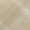 Close-up of a textured beige burlap fabric with woven pattern, ideal for crafts and rustic decor.