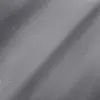 Close-up of smooth, gray silk fabric texture with a subtle sheen and gentle folds.
