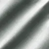 Close-up of smooth, silver metallic fabric with diagonal lighting highlights.