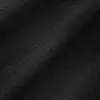 Close-up of textured black fabric with visible weave pattern for textiles and design.