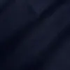 Close-up of dark blue denim fabric texture, showcasing weave pattern and color variations.