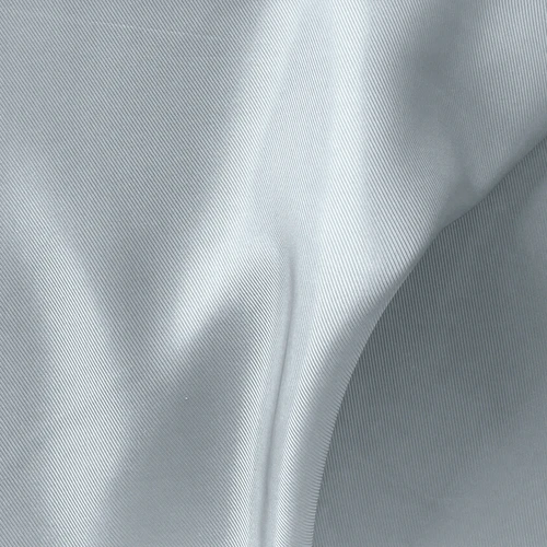 Silky grey fabric texture with subtle folds, showcasing smoothness and elegance. Ideal for fashion or interior design themes.